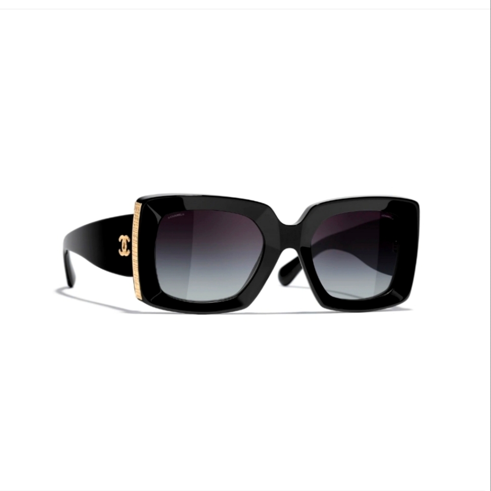CHANEL Rectangle Sunglasses